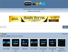 Tablet Screenshot of bbmgif.com